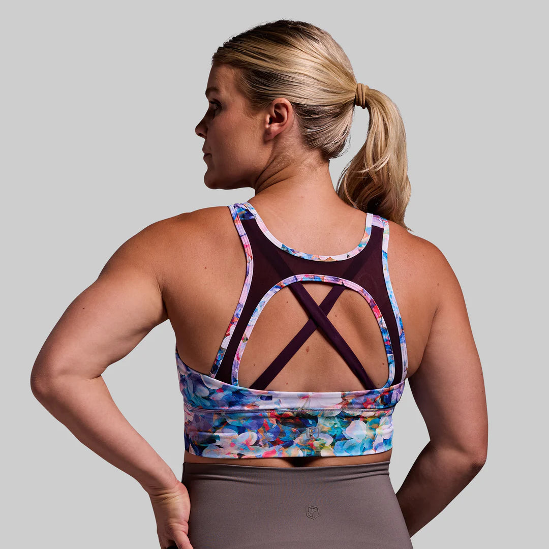 Milk and Muscles Nursing Sports Bra - Floral Refresh (XSmall - Small - Large - XLarge - 2XLarge)