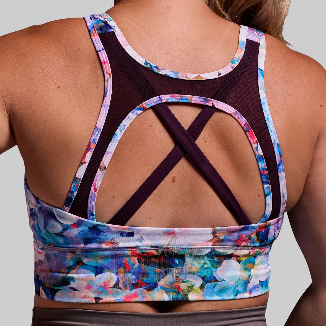 Milk and Muscles Nursing Sports Bra - Floral Refresh (XSmall - Small - Large - XLarge - 2XLarge)