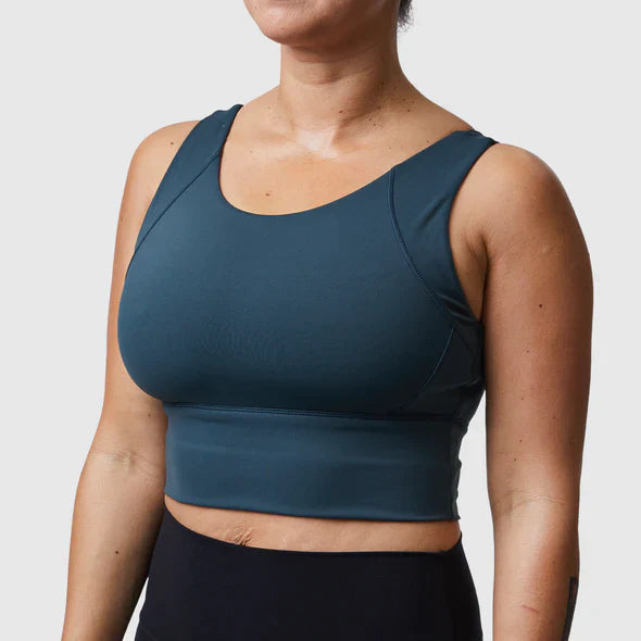 Full Strength Sports Bra - Vintage Teal (XSmall)