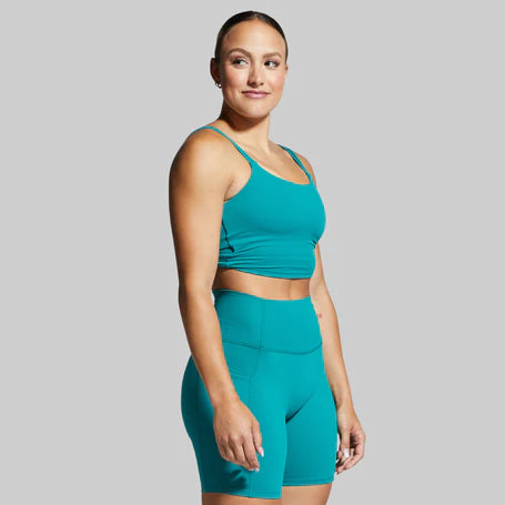 Don't Get It Twisted Sports Bra - Emerald (Small)