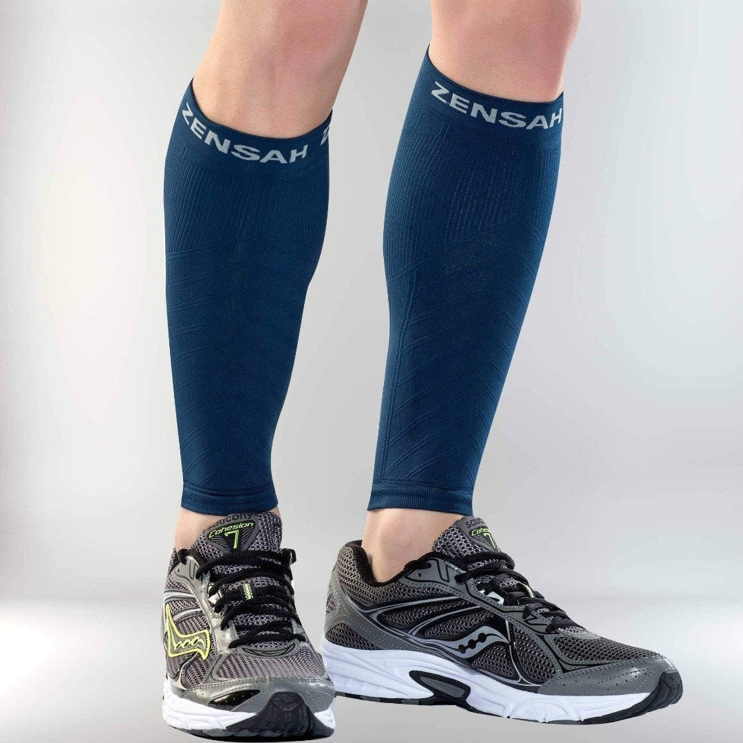 Fairnull 1Pc Unisex Sports Compression Leg Sleeve Cycling Football Basketball  Leg Warmer 
