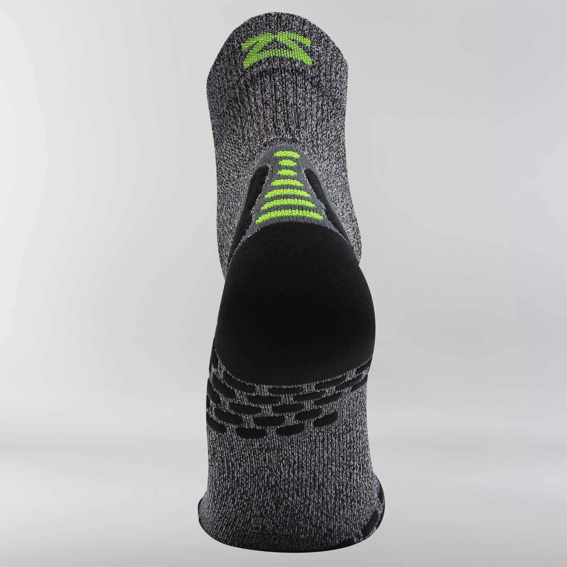 3D Dotted Running Socks - Heather Grey