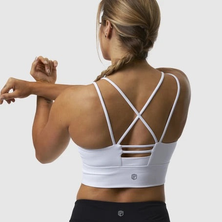Bridge The Gap Sports Bra - White (XSmall - Small - XLarge - XXLarge)