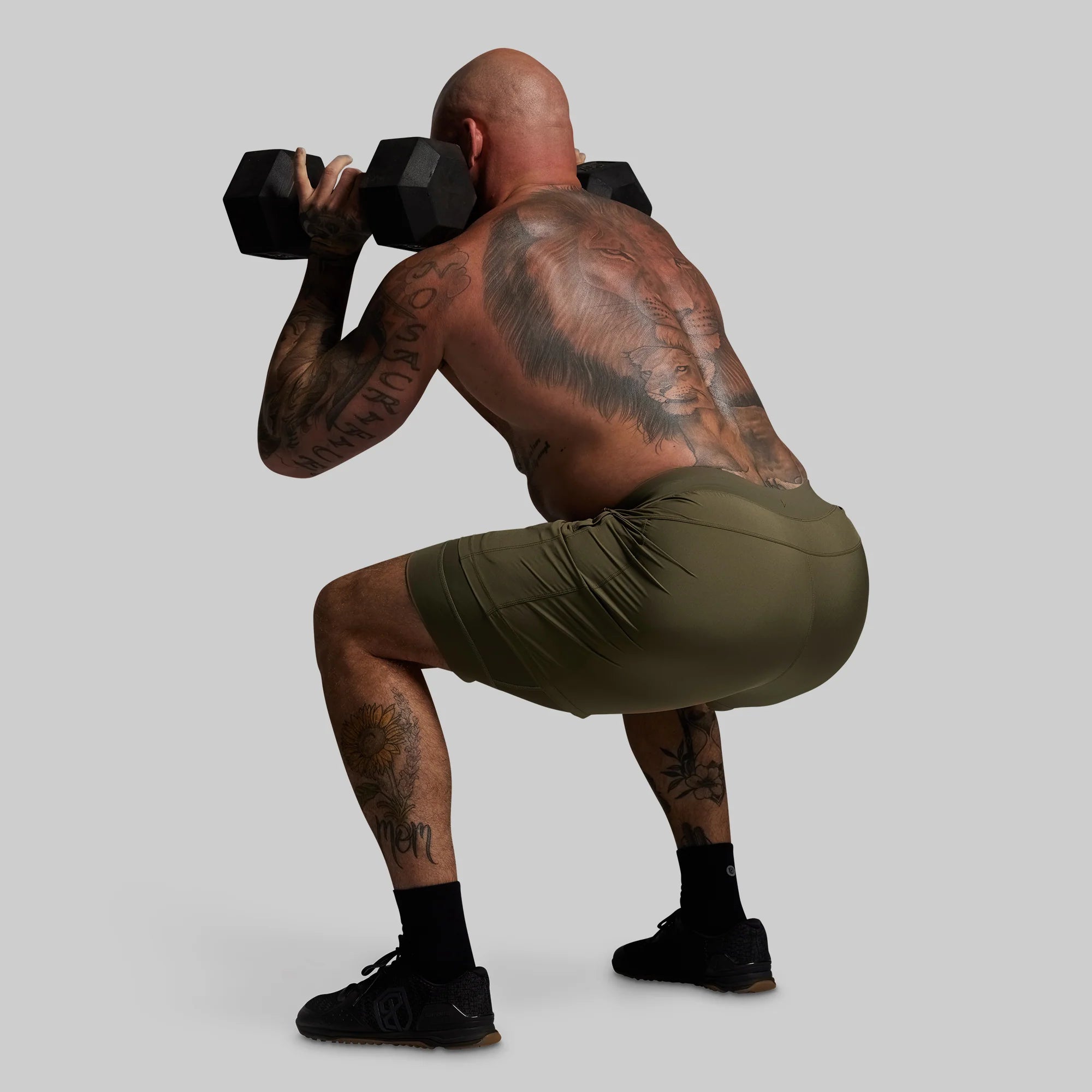 VERSATILE SHORT W/ COMPRESSION 7" - OD Green