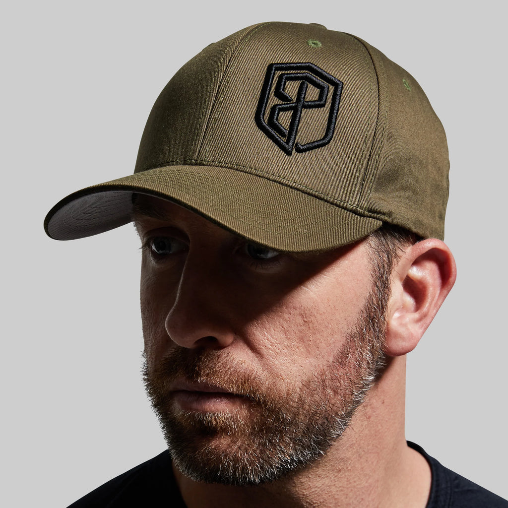 Logo FlexFit Hat - Tactical Green