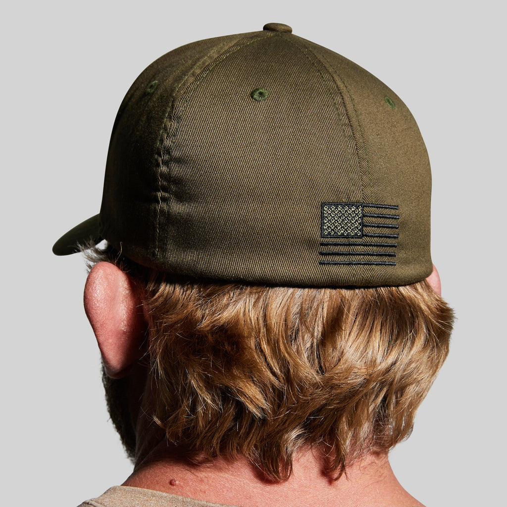 Tactical FlexFit Hat - OD Green