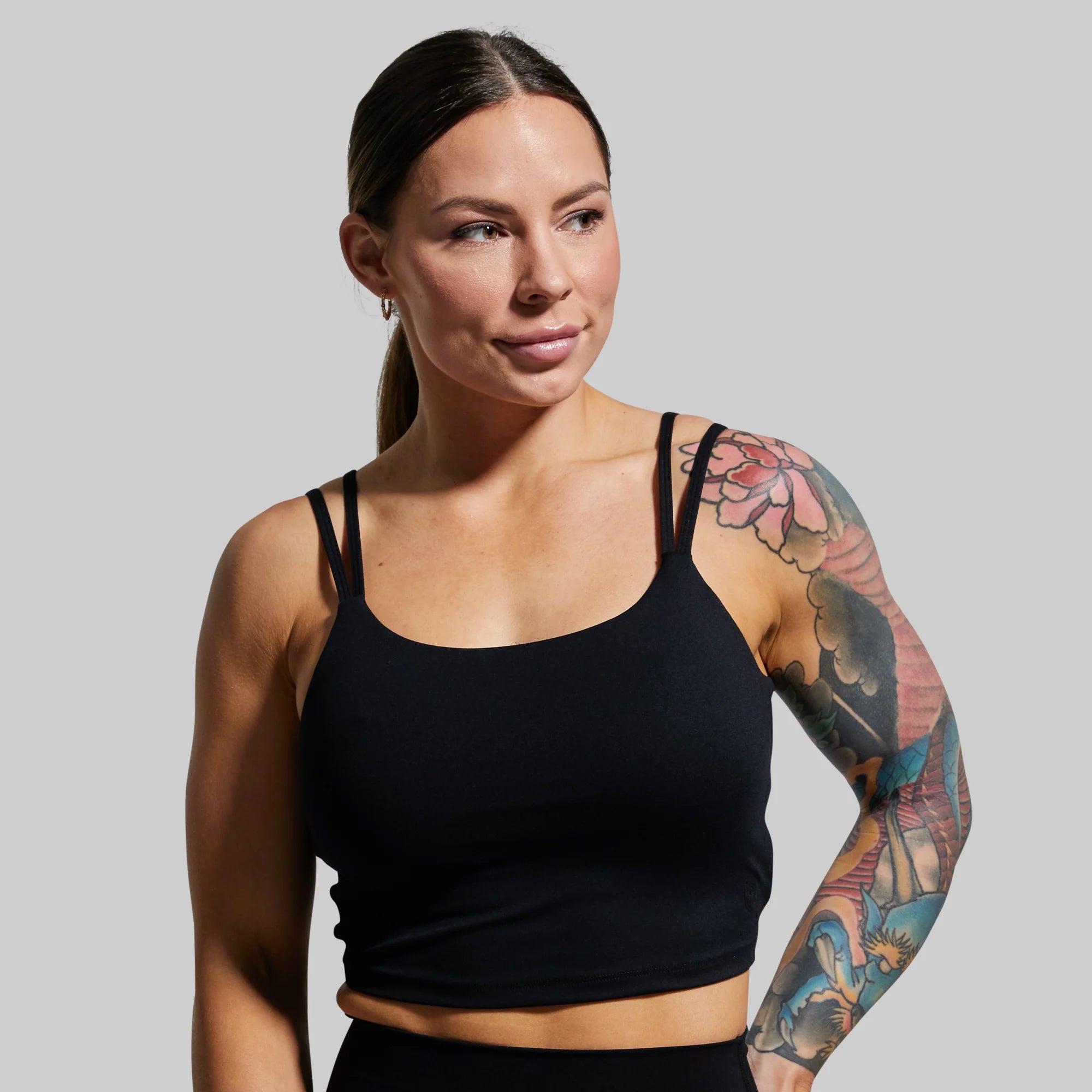 Don't Get It Twisted Sports Bra - Black