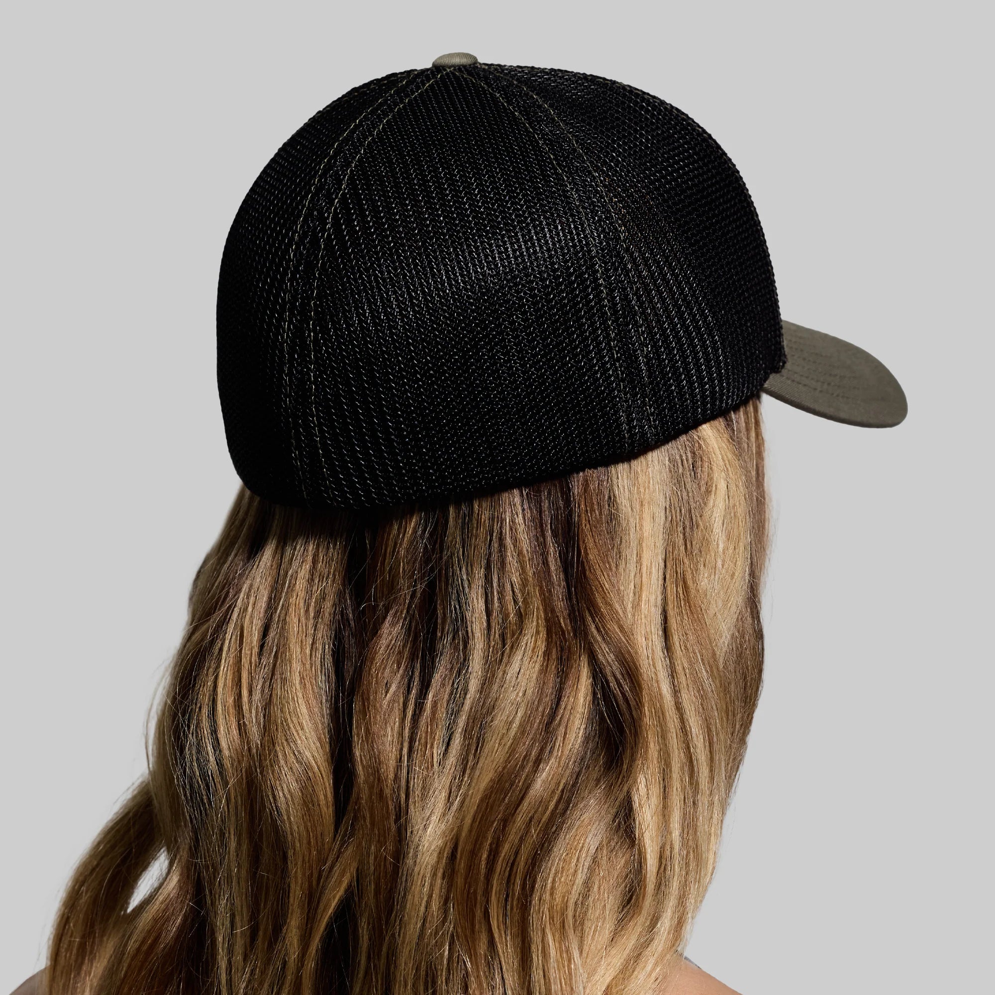 Outdoor Leather Patch FLEX Trucker Hat