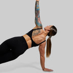 Don't Get It Twisted Sports Bra - Black