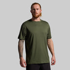 Athleisure Tee - Tactical Green