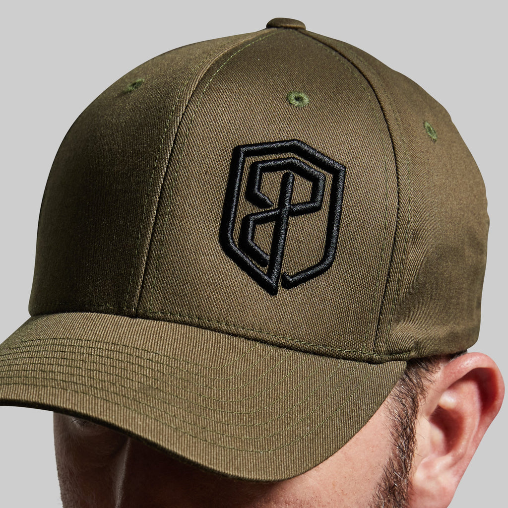 Logo FlexFit Hat - Tactical Green