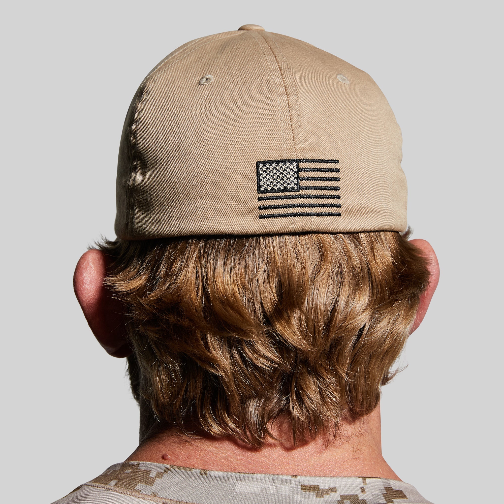 Tactical FlexFit Hat - Desert Tan
