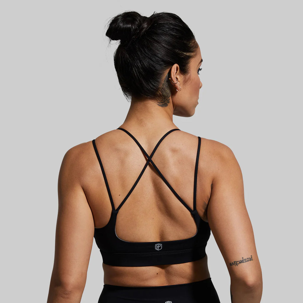 Exhale Sports Bra - Black