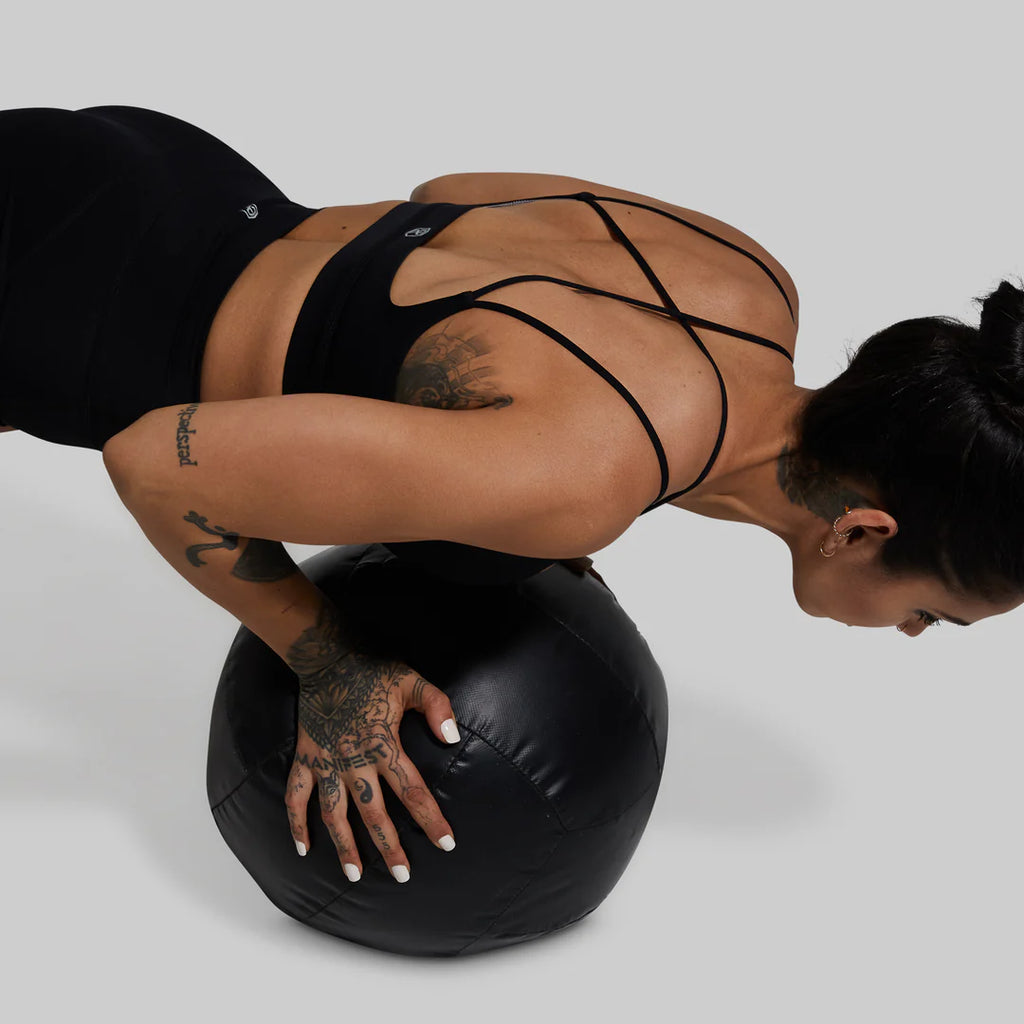 Exhale Sports Bra - Black