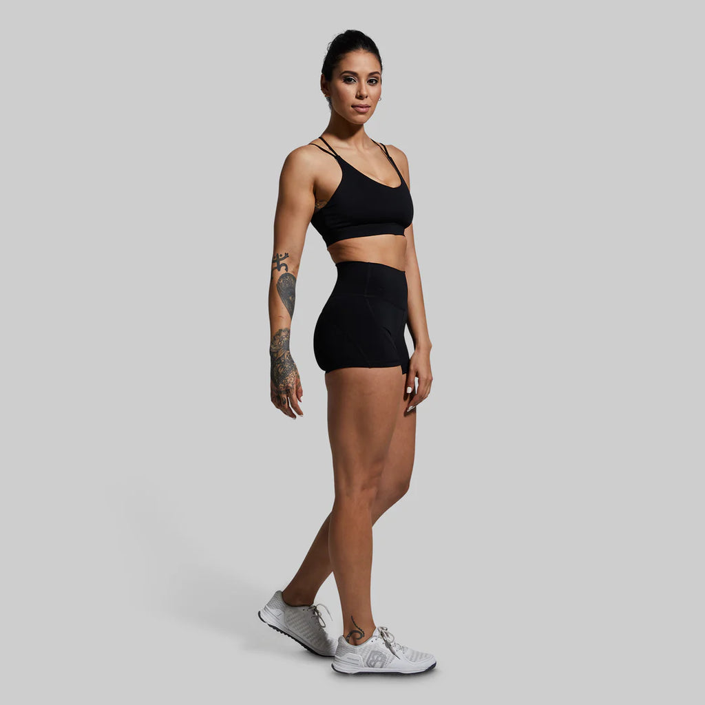 Exhale Sports Bra - Black
