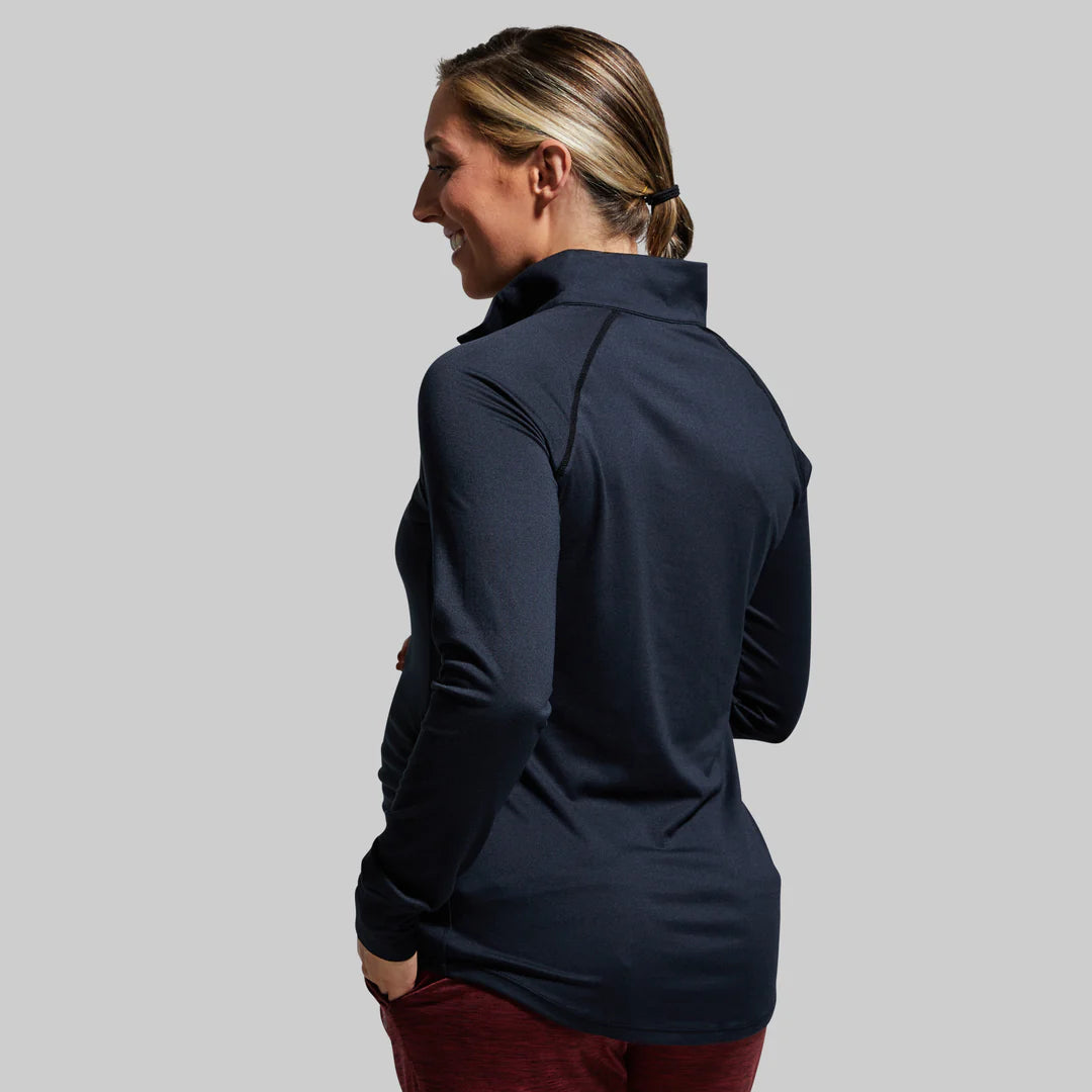*Outlet* Maternity Zip Neck Athleisure Long Sleeve