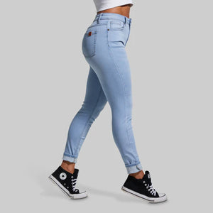 *Forpöntun* FLEX STRETCHY HIGH-RISE SKINNY JEAN