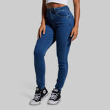 *Forpöntun* FLEX STRETCHY HIGH-RISE SKINNY JEAN