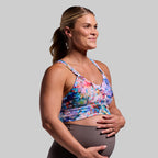 *Outlet* Milk and Muscles Nursing Sports Bra - Floral Refresh