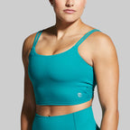 *Outlet* Don't Get It Twisted Sports Bra - Emerald