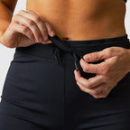 *Outlet* Pleated Moto Leggings - Black