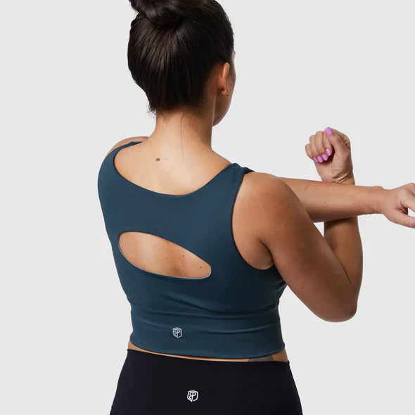 *Outlet* Full Strength Sports Bra - Vintage Teal