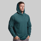 *Forpöntun* BP Premium Basic Hoodie - Aegean