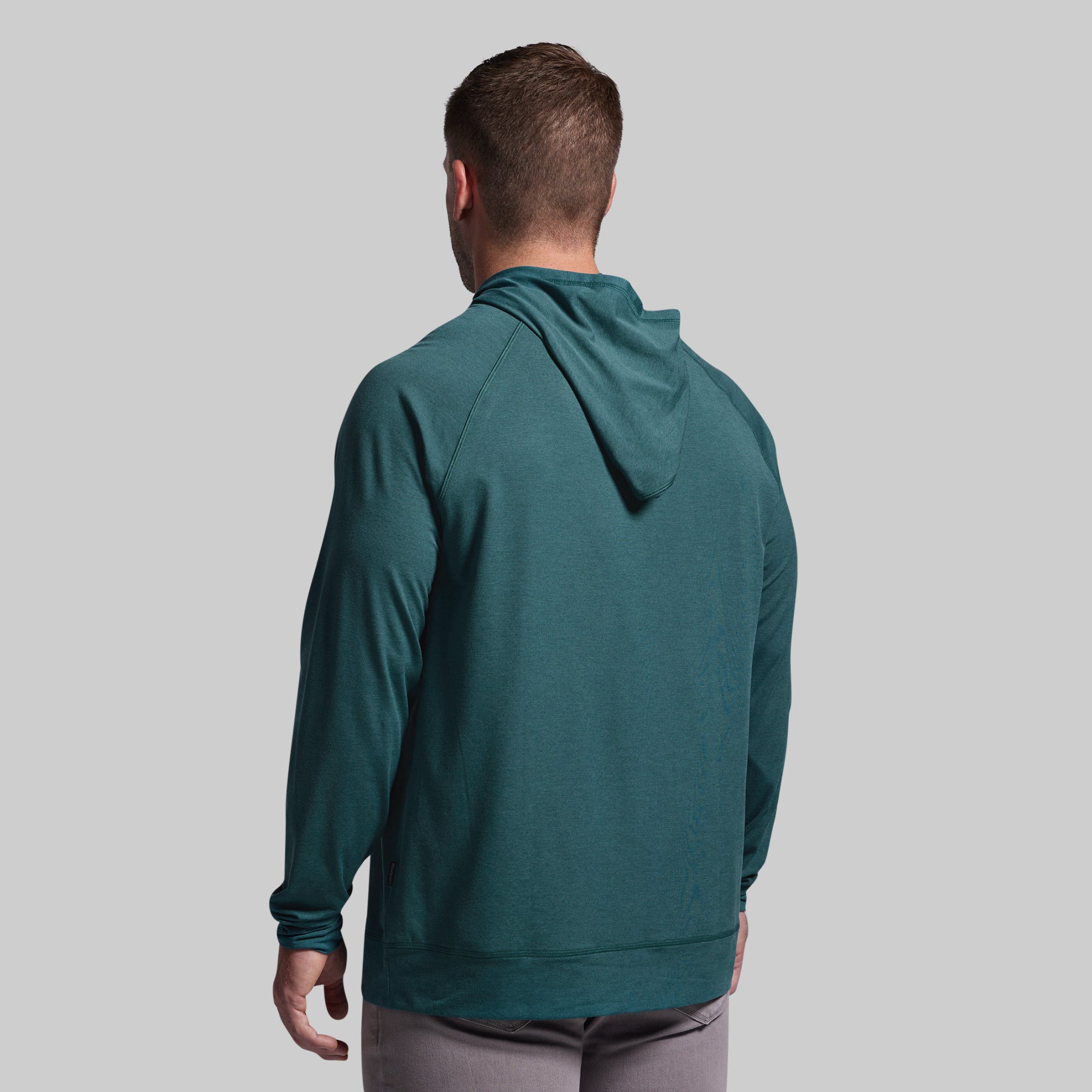 *Forpöntun* BP Premium Basic Hoodie - Aegean