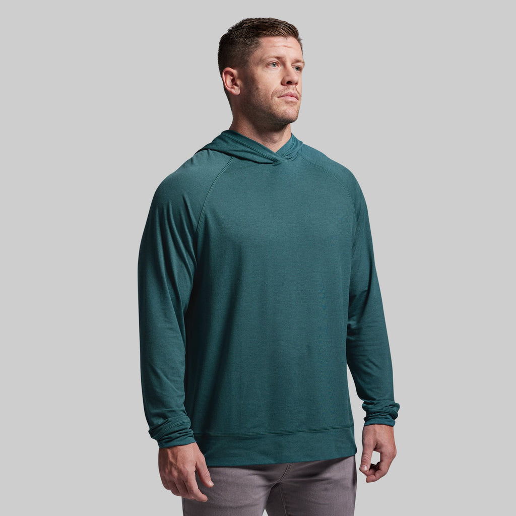 *Forpöntun* BP Premium Basic Hoodie - Aegean