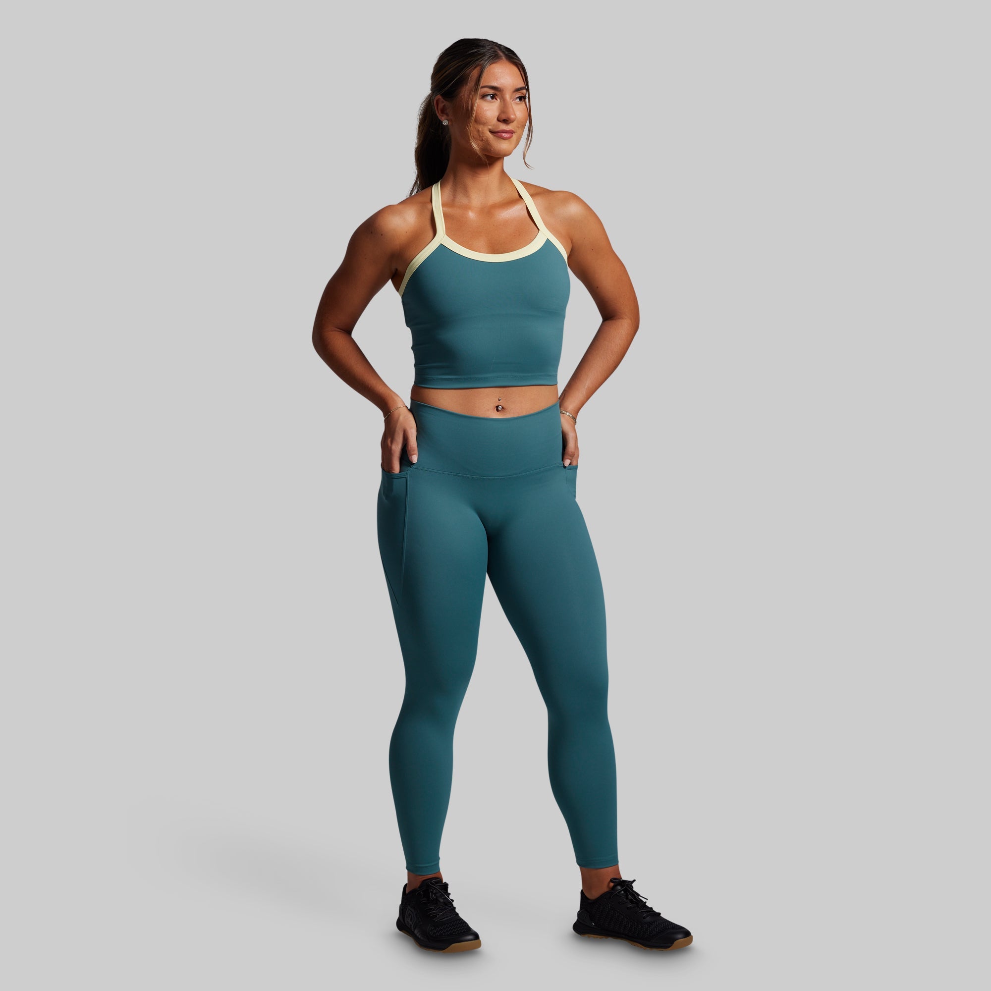 *Forpöntun* Eccentric Legging - Aegean