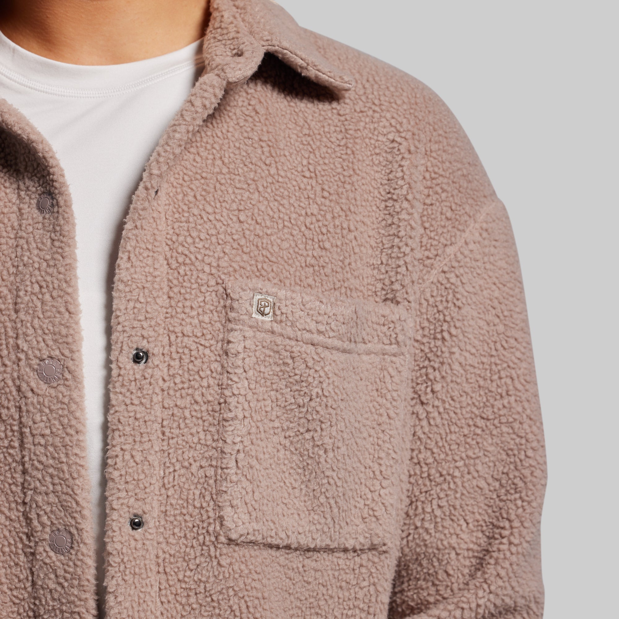 *Forpöntun* Between the Lines Fleece Jacket - Java