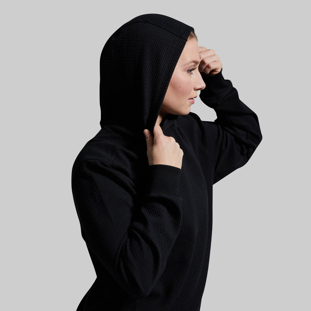 *Forpöntun* Women's Cloud Hoodie - Black