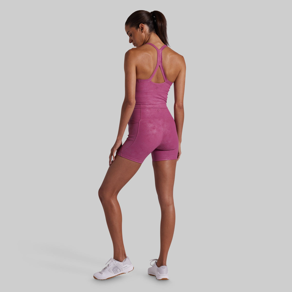 BP Your Favorite Sports Bra - Marbled Taro