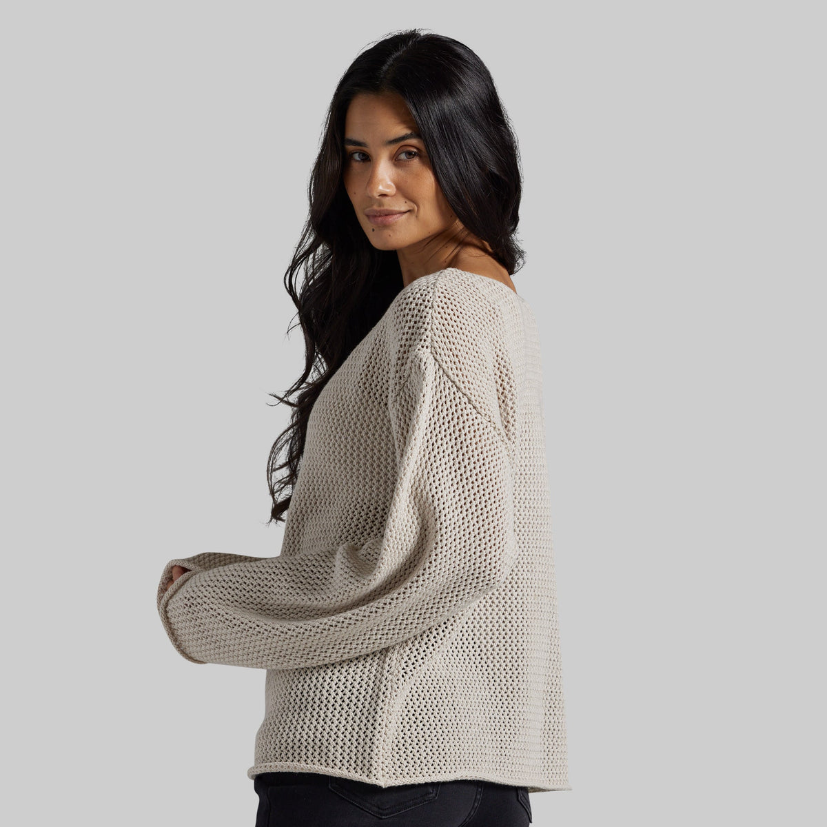 BP All Day Sweater - Taupe Mist