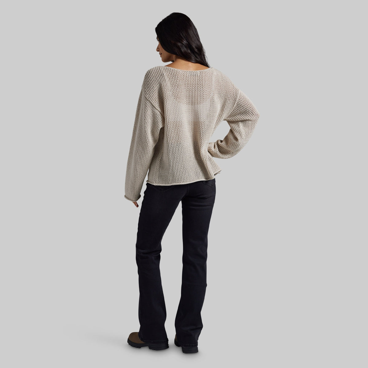 BP All Day Sweater - Taupe Mist