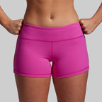 *Forpöntun* Double Take Booty Short - Fuchsia
