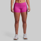 *Forpöntun* Double Take Booty Short - Fuchsia