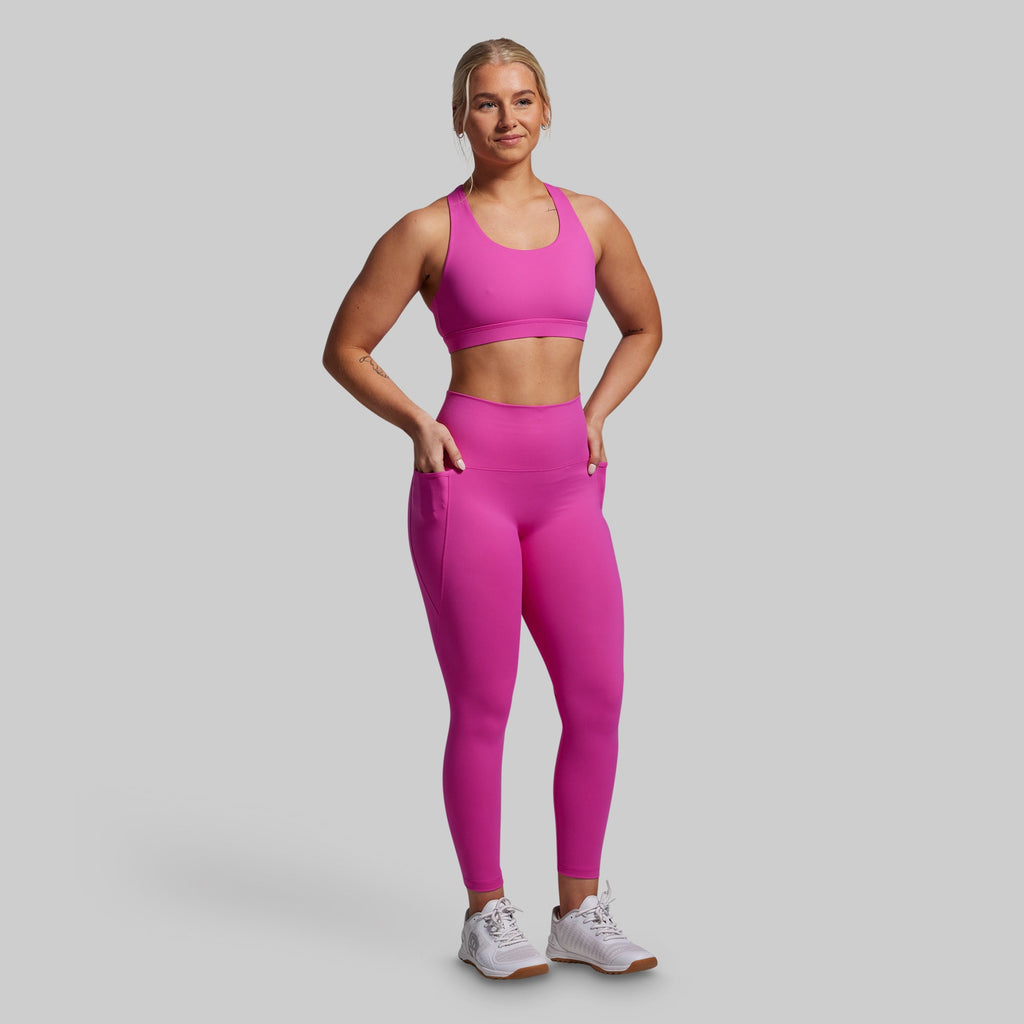 *Forpöntun* Eccentric Legging - Fuchsia