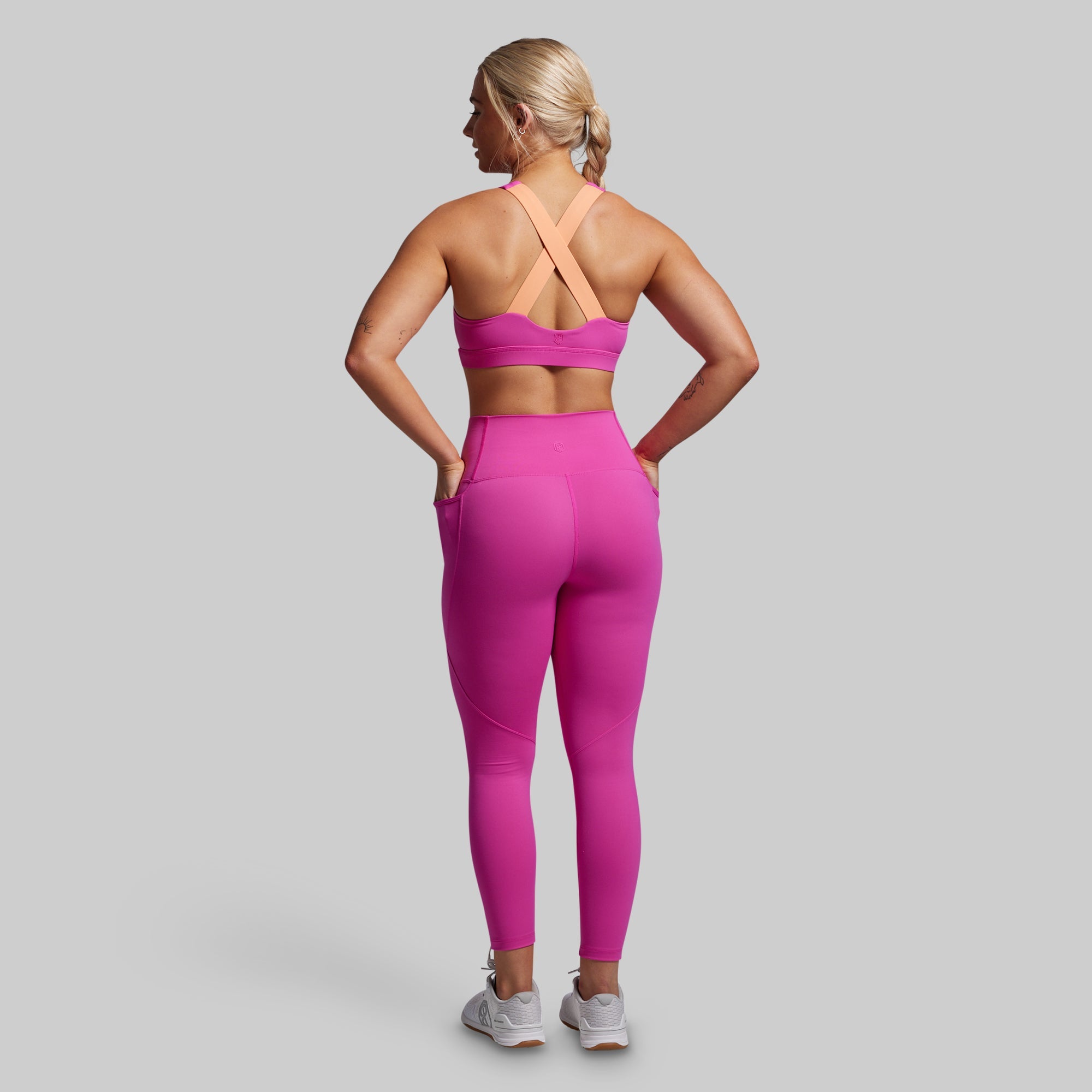 *Forpöntun* Eccentric Legging - Fuchsia