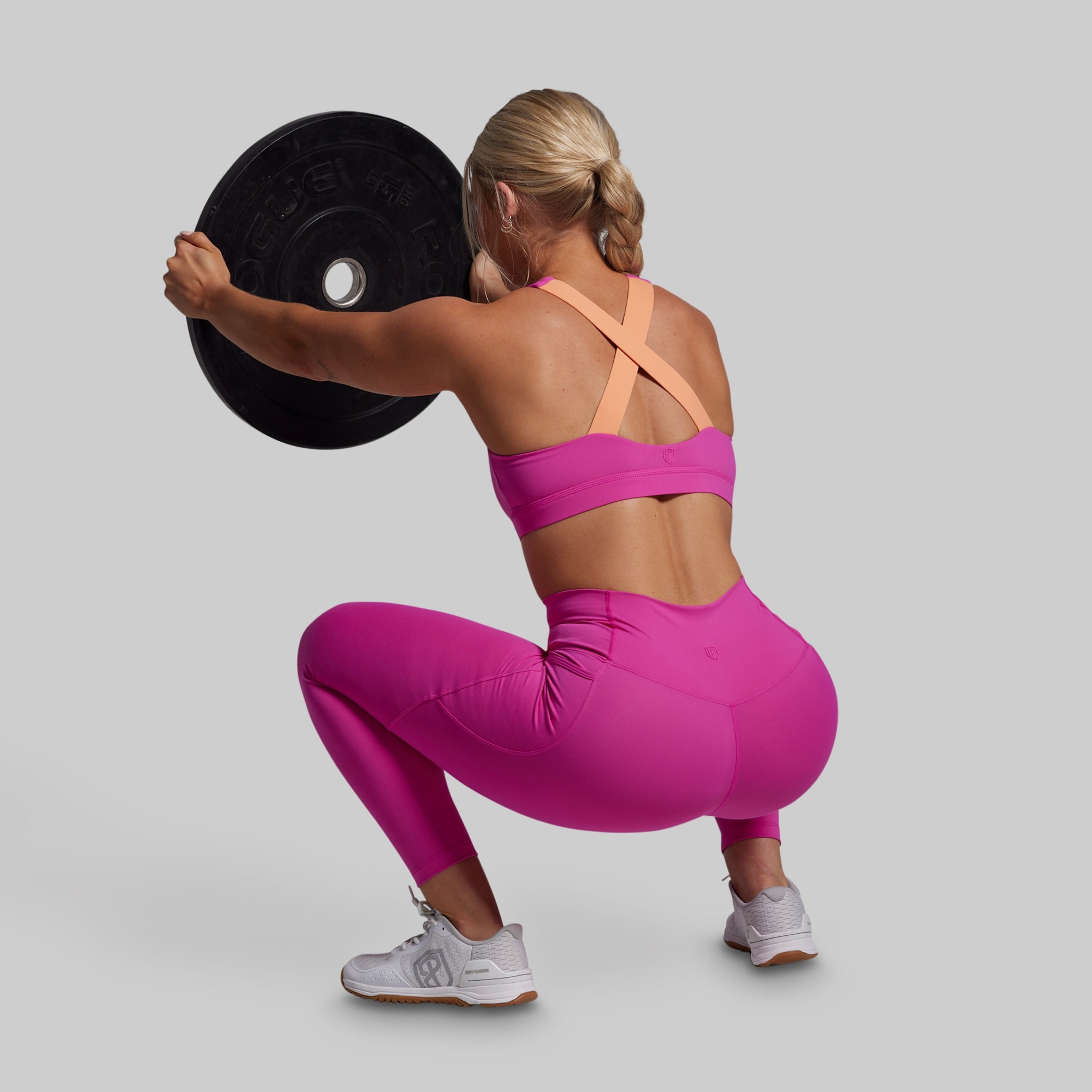 *Forpöntun* Eccentric Legging - Fuchsia