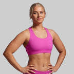 *Forpöntun* Your Essential Sports Bra - Fuchsia