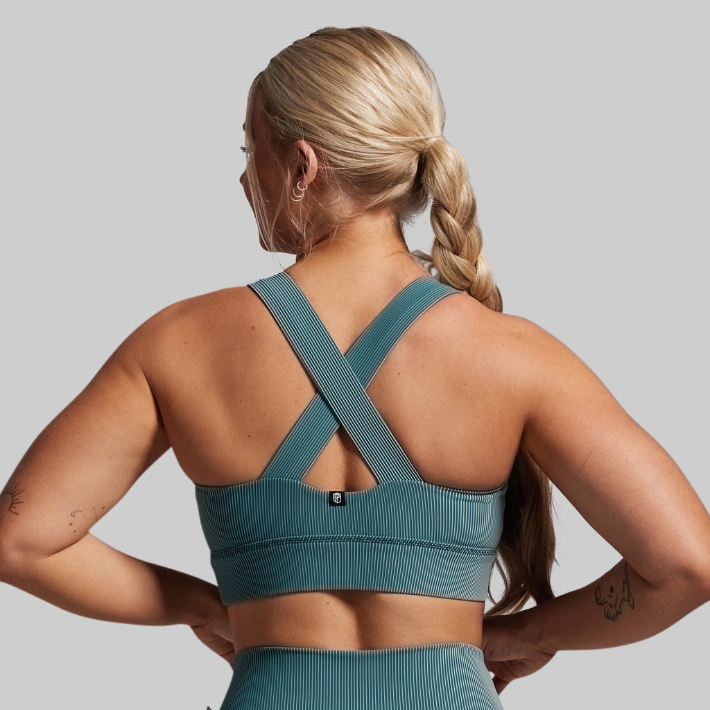 *Forpöntun* All or Nothing Sports Bra - Aegean Prism