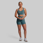 *Forpöntun* All or Nothing Sports Bra - Aegean Prism