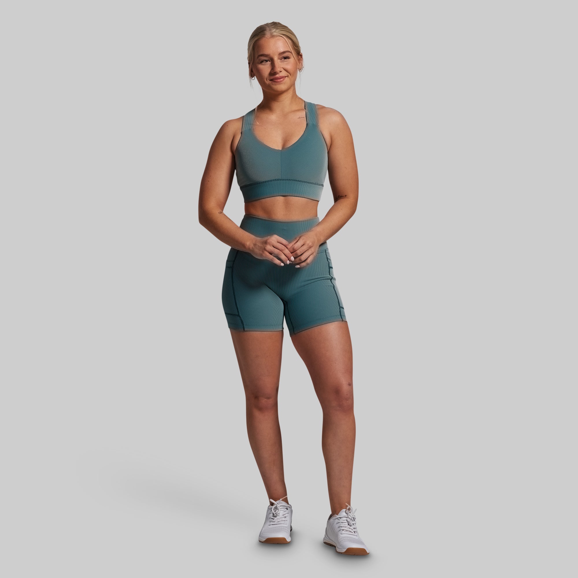 *Forpöntun* All or Nothing Sports Bra - Aegean Prism