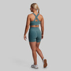 *Forpöntun* All or Nothing Sports Bra - Aegean Prism