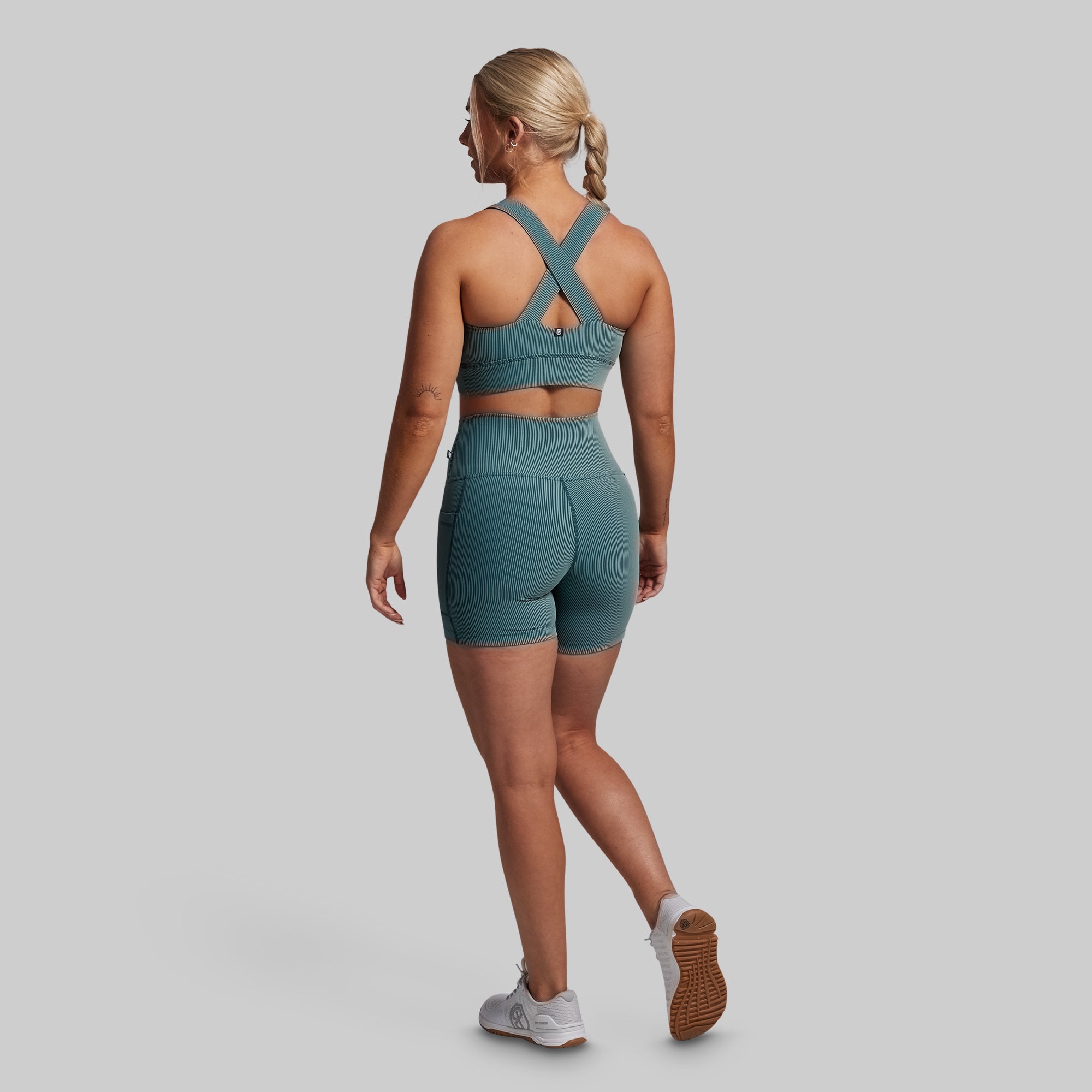 *Forpöntun* All or Nothing Sports Bra - Aegean Prism