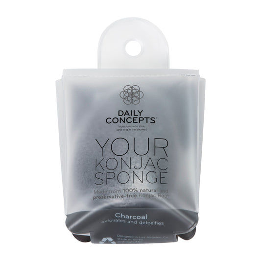 Daily Konjac Sponge - Charcoal