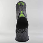 *Outlet* 3D Dotted Running Socks - Heather Grey