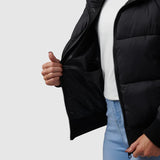 *Forpöntun* WARM RUSH CROPPED PUFFER JACKET