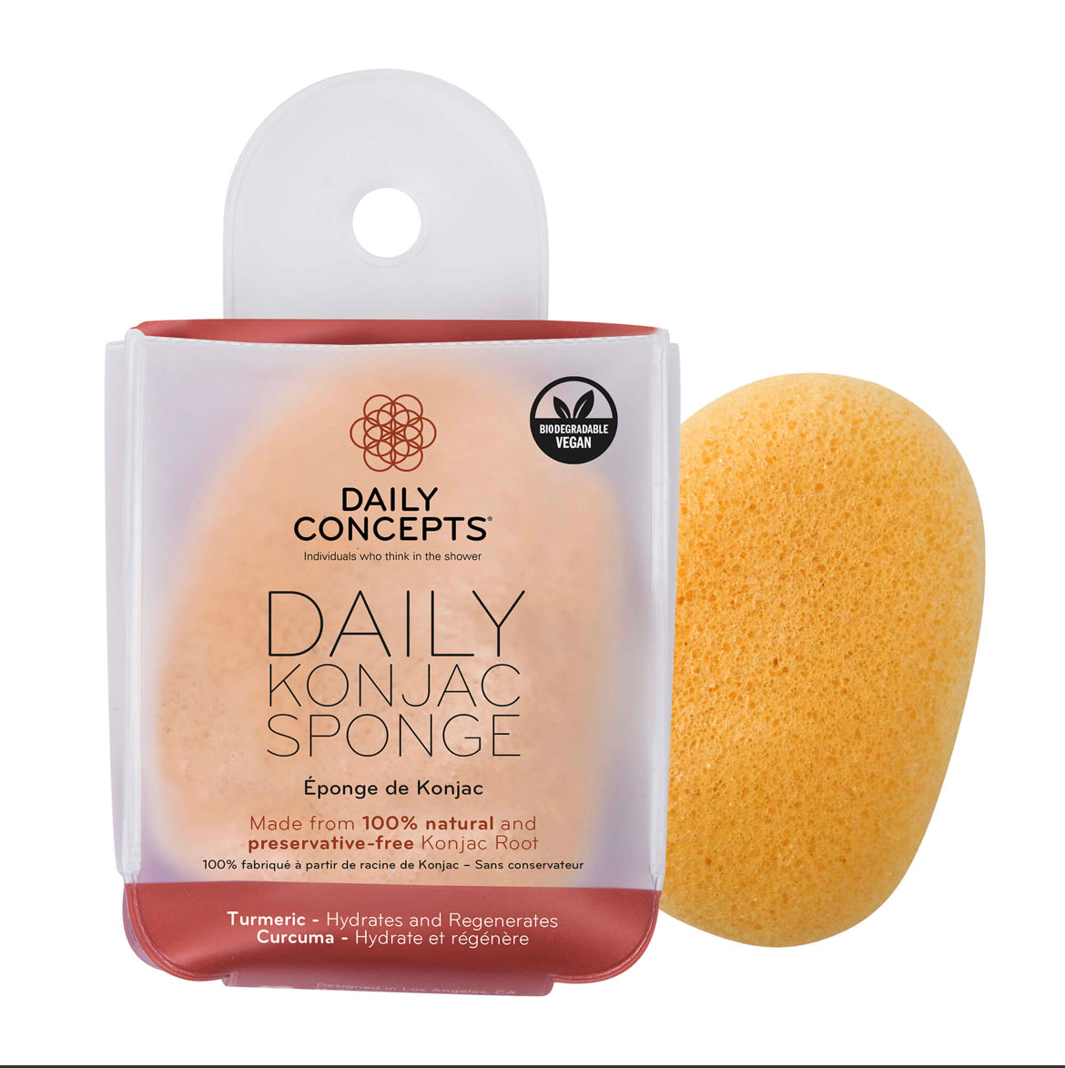 Daily Konjac Sponge -Turmeric